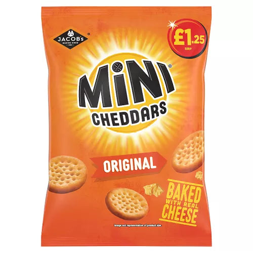 MINI CHEDDARS ORIGINAL 15x90G
