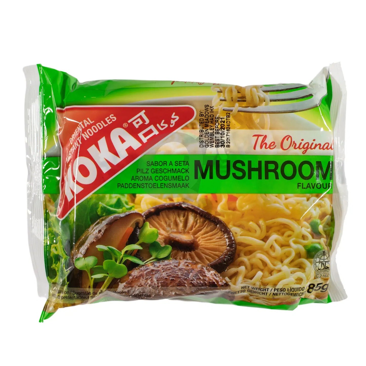 KOKA NOODLES MUSHROOM 30x85GRM