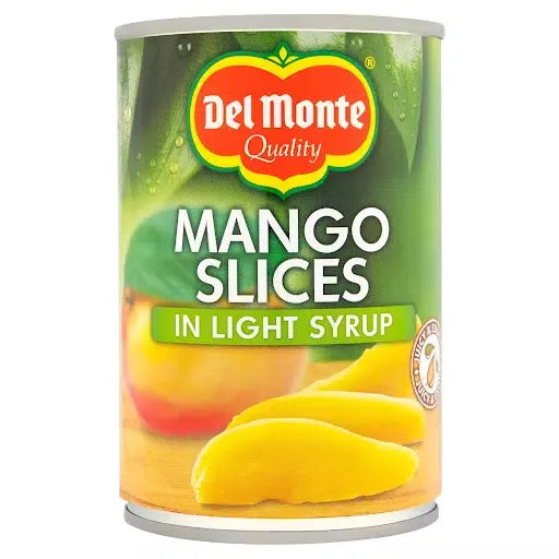 DEL MONTE MANGO SLICES IN SYRUP 12x425GRM