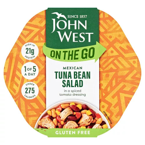 JOHN WEST LIGHT LUNCH MEXICAN TUNA 6x220GRM