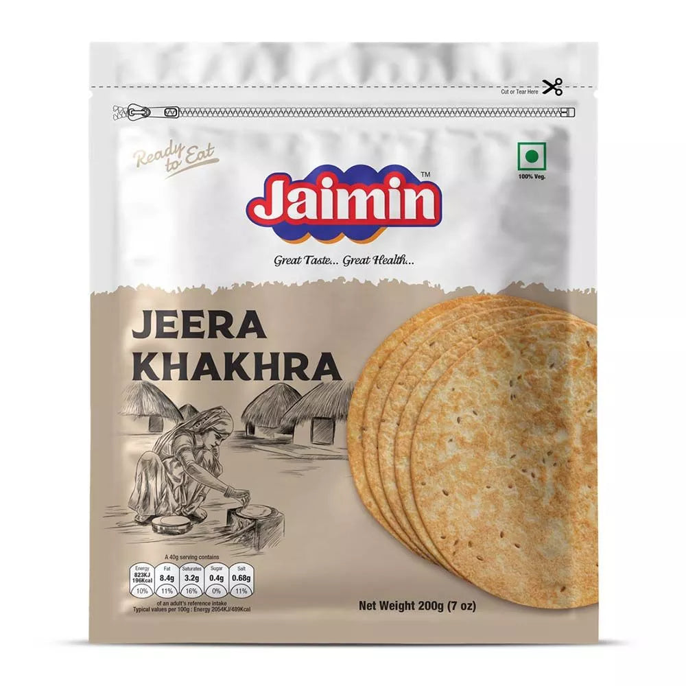 JAIMIN JEERA KHAKHRA 10x1x200G