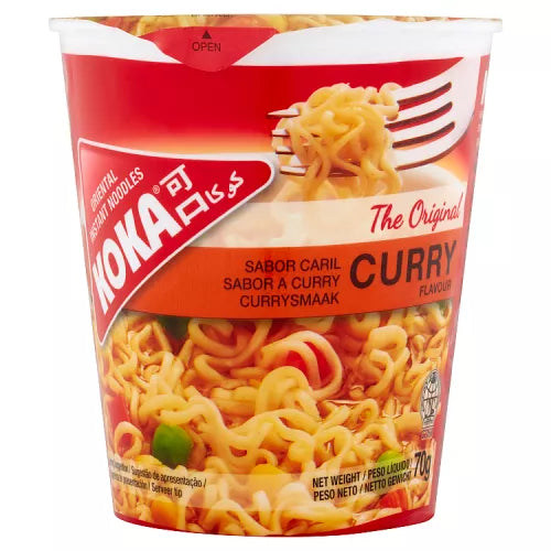 KOKA CUP NOODLES CURRY 12xPOT