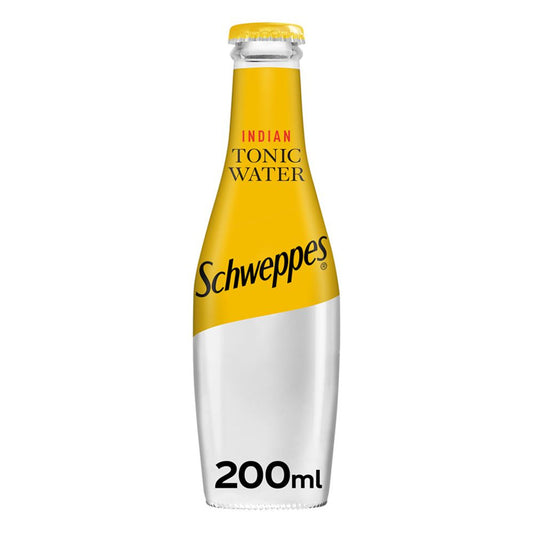 SCHWEPPES TONIC WATER GLASS NRB