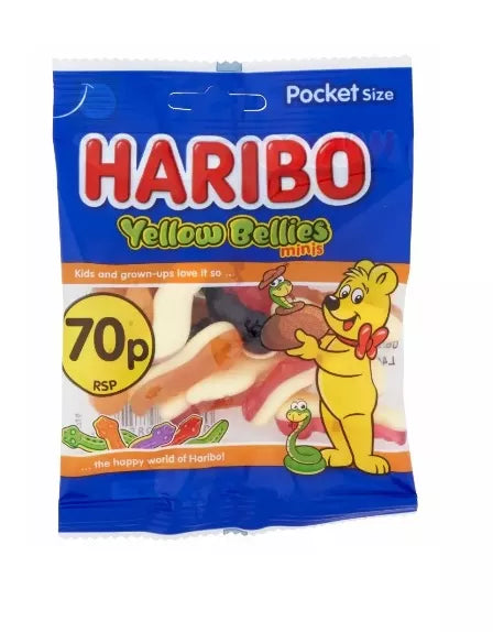 HARIBO MINI YELLOW BELLIES 20x60G