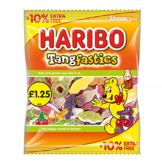 HARIBO TANGFASTICS BAG 12x140G