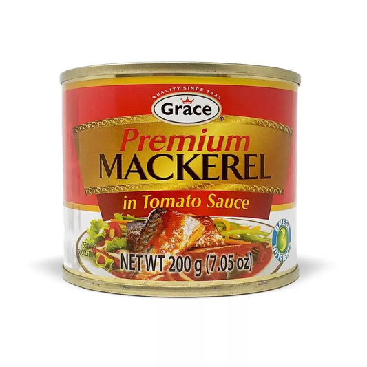 GRACE MACKEREL IN TOMATO SAUCE 12x200G