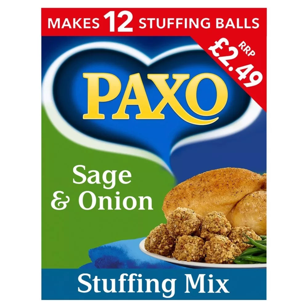 PAXO SAGE & ONION STUFFING 8x170G