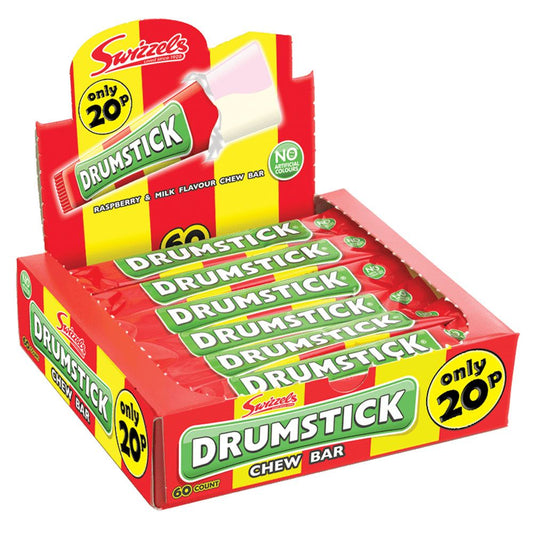 SWIZZELS COUNT DRUMSTICK CHEW BAR 60x18G