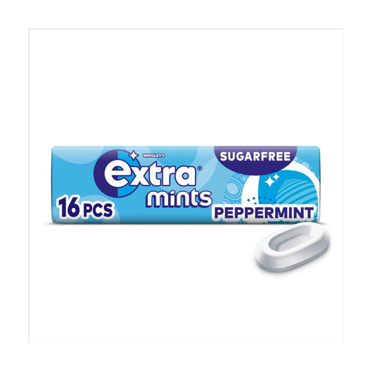 WRIGLEY EXTRA MINT SUGARFREE ROLL 24x16 PC