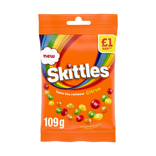 SKITTLES CITRUS 14x109G
