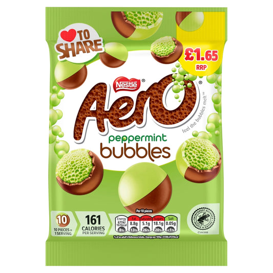 AERO BUBBLES PEPPERMINT BLOCK 15x90 G