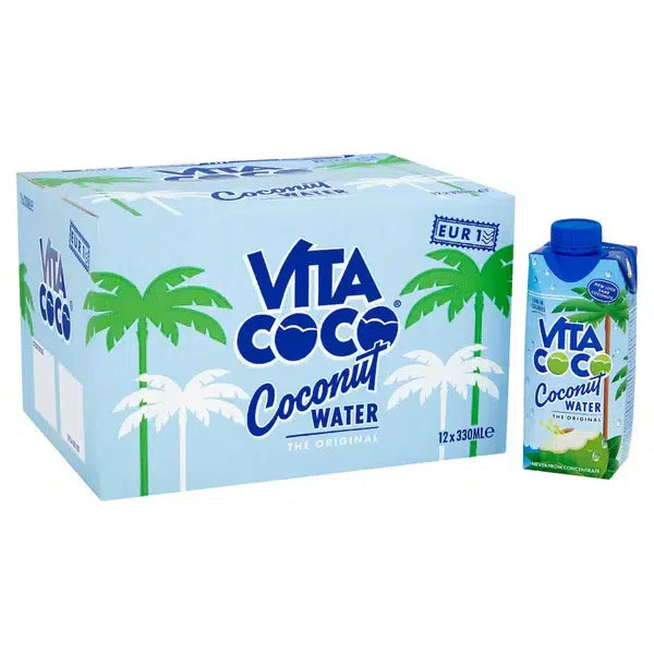 VITA COCO COCONUT WATER ORIGINAL 12x33CL 12x330ML