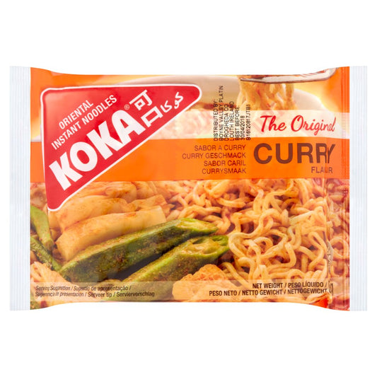 KOKA NOODLES CURRY 30x85GRM