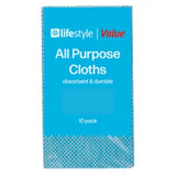 LIFESTYLE VALUE 10 PURPOSE CLOTHS
