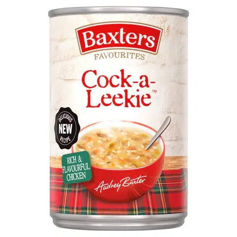 BAXTERS COCK A LEEKIE SOUP 12x400GRM