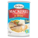 GRACE MACKEREL IN BRINE 12x425g