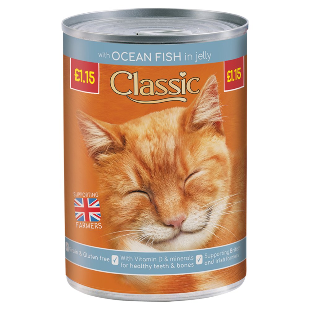 CLASSIC CAT FOOD OCEAN FISH  12x400G