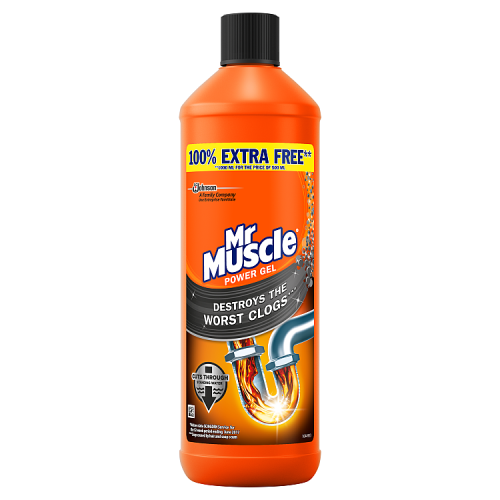MR MUSCLE SINK&DRAIN GEL+100% FREE