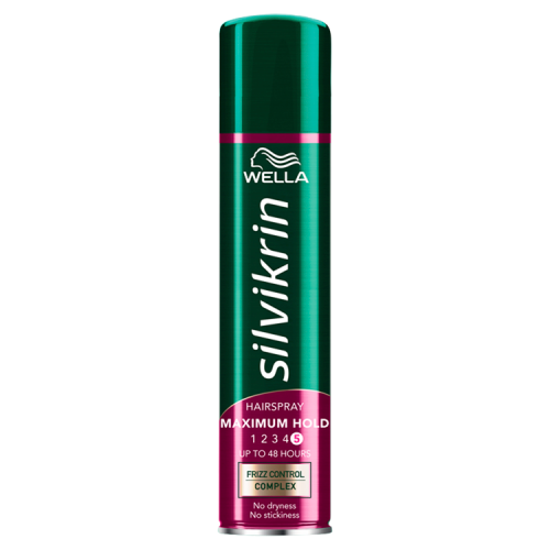 SILVIKRIN HAIRSPRAY MAXIMUM HOLD