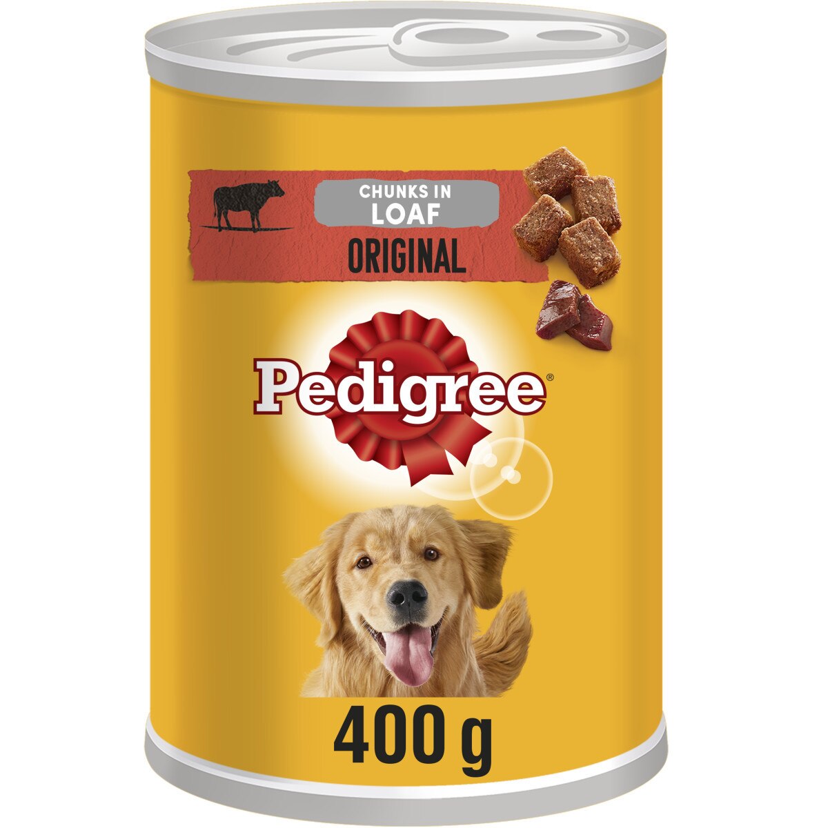 PEDIGREE ORIGINAL IN LOAF CAN 12x400GRM