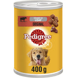 PEDIGREE ORIGINAL IN LOAF CAN 12x400GRM