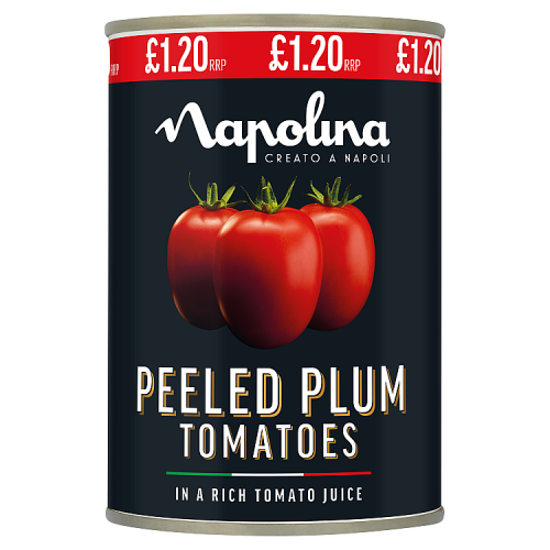 NAPOLINA PLUM TOMATOES 12x400GRM