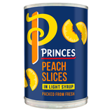 PRINCES PEACH SLICES SYRUP 6x410GRM