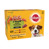PEDIGREE POUCH MIX SELECTION GRAVY 4x12X100G