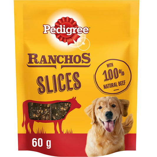 PEDIGREE Ranchos Jerkies with Chicken (7 x 70g Packs)