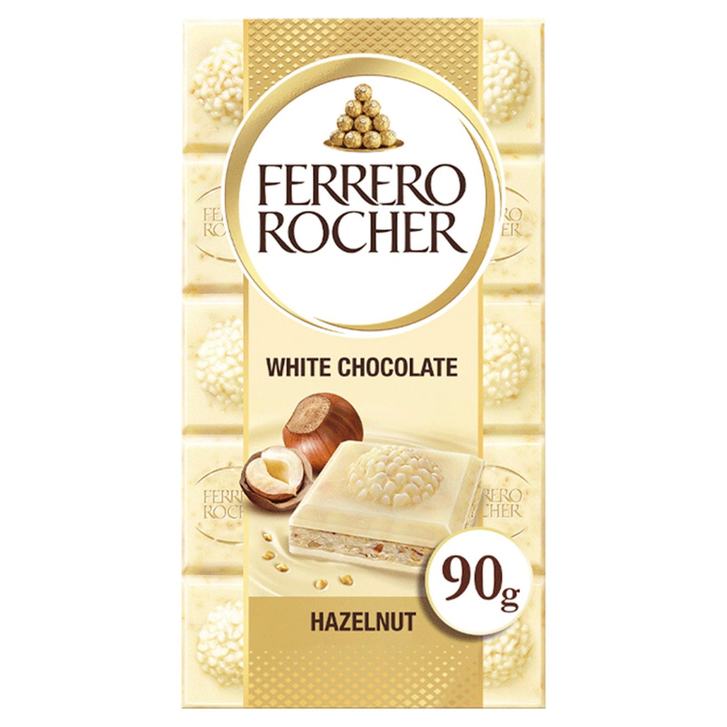 FERRERO ROCHER WHITE TABLETS 8x90G