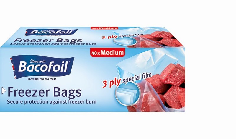 BACOFOIL FOOD&FREEZER BAGS 3LTR (9x40's)