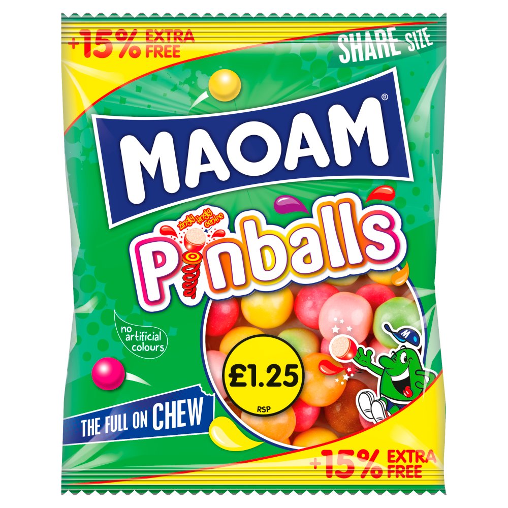 HARIBO MAOAM PINBALLS BAGS 14x161G