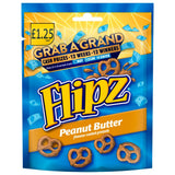 FLIPZ PEANUT BUTTER PRETZELS 6x90GRM