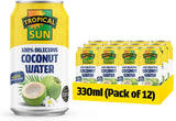 TROPICAL SUN COCONUT WATER PIECES 12x330ML