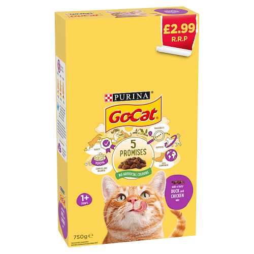GO CAT CHICKEN&DUCK  5x750G