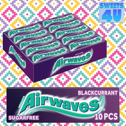 WRIGLEYS AIRWAVES S/FREE BLACKCURNT 30x10 PCE