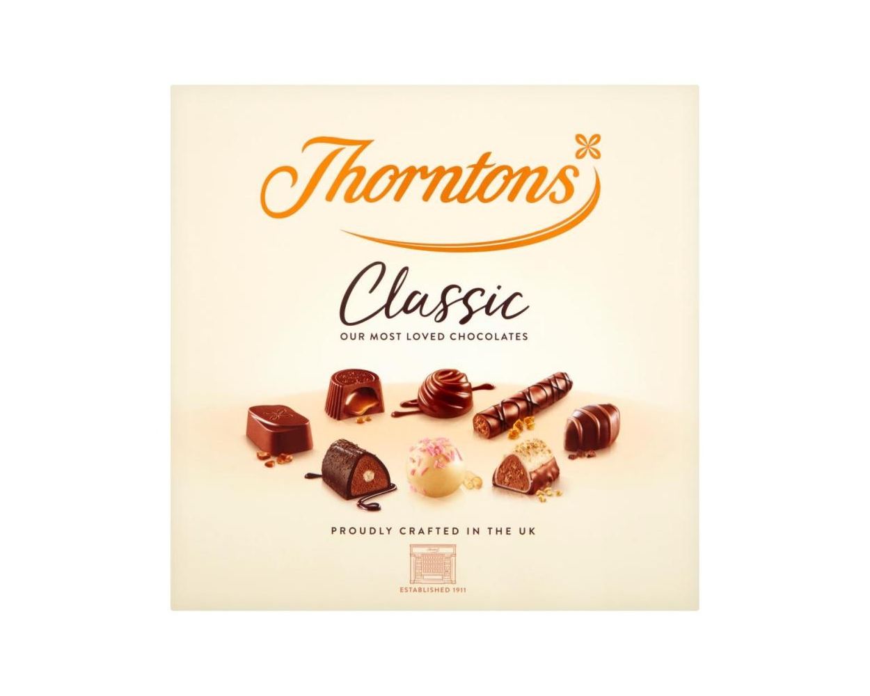 THORNTONS CLASSIC MILK BOX 1x262 G