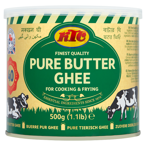 KTC BUTTER GHEE TINS 12x1x500GRM