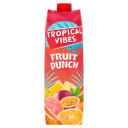 TROPICAL VIBES FRUIT PUNCH 1LTR