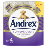 ANDREX SUPREME / ULTIMATE QUILTS T/TISSUE (6x4ROLL)