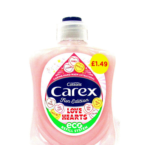 CAREX HANDWASH LOVE HEARTS