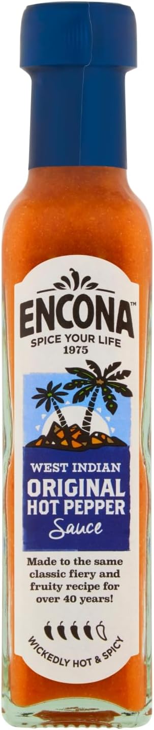 ENCONA WEST INDIAN ORGINALHOT PEPPER SAUCE  6x142ML