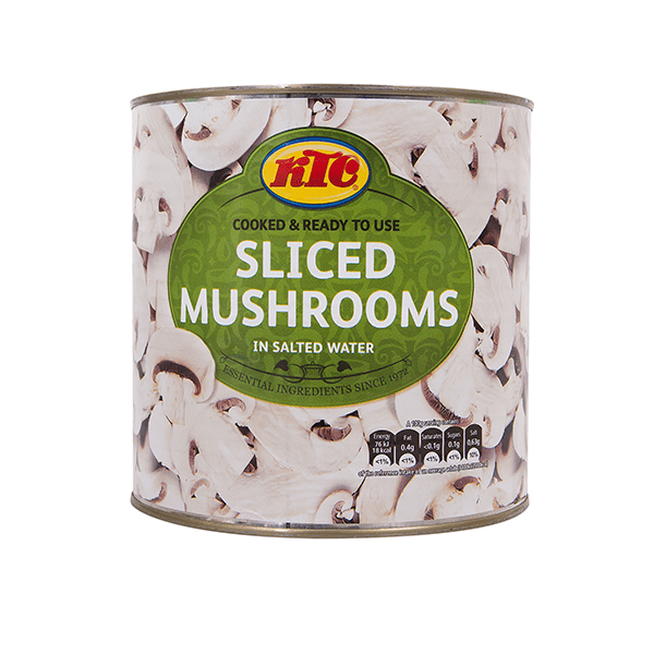 KTC SLICED MUSHROOMS 6x2.55KG