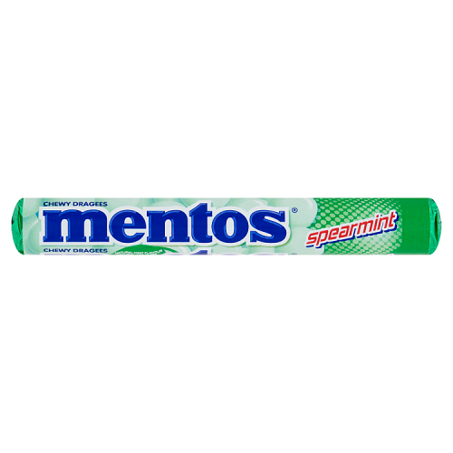 MENTOS SPEARMINT ROLLS 40x38GRM