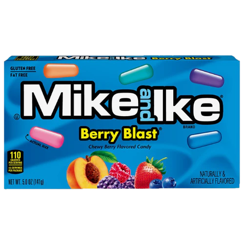 MIKE & IKE BERRY BLAST 12x120G