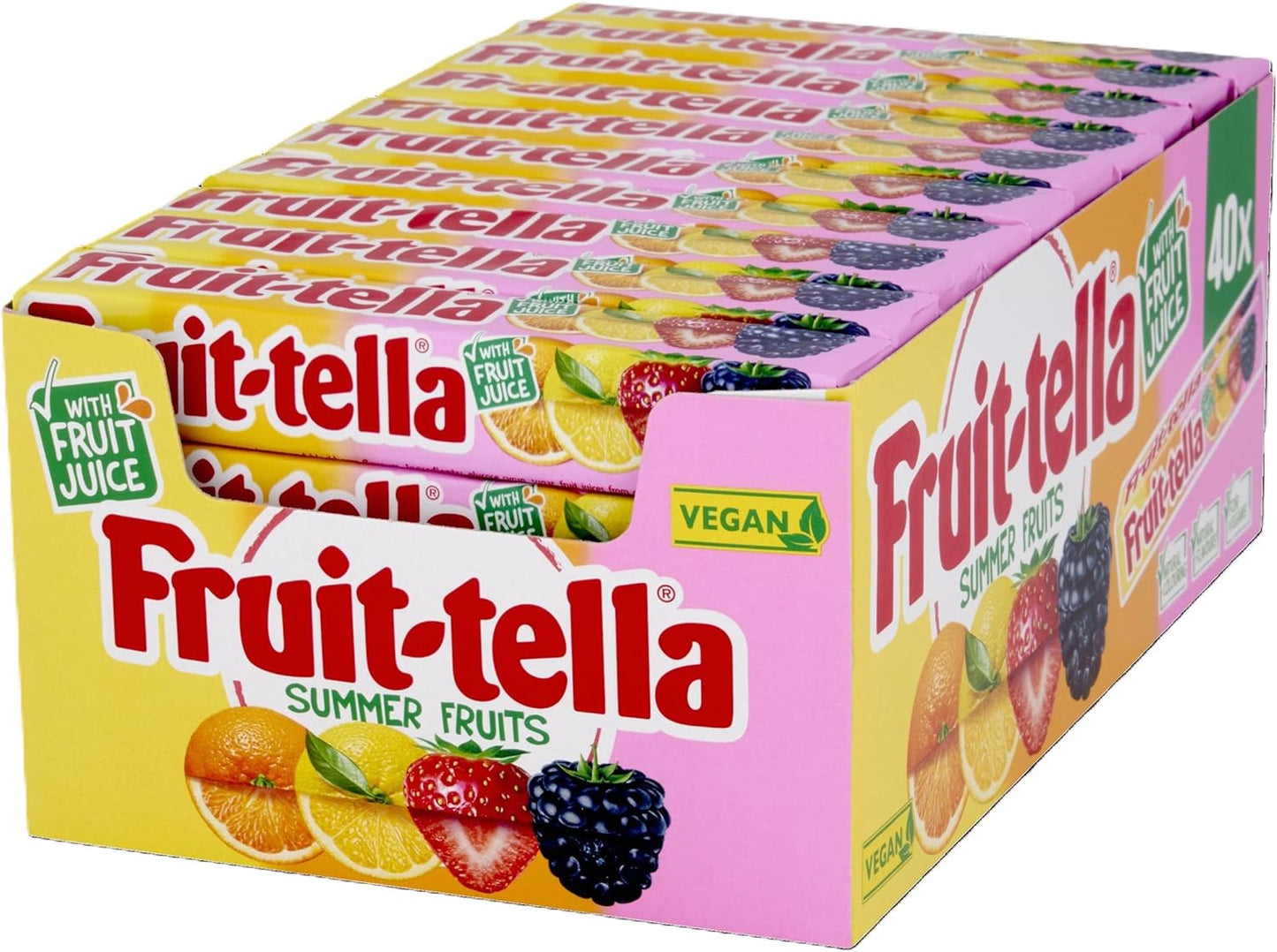 FRUITTELLA SUMMER FRUITS 41G 40xSTICK