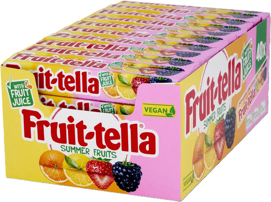 FRUITTELLA SUMMER FRUITS 41G 40xSTICK