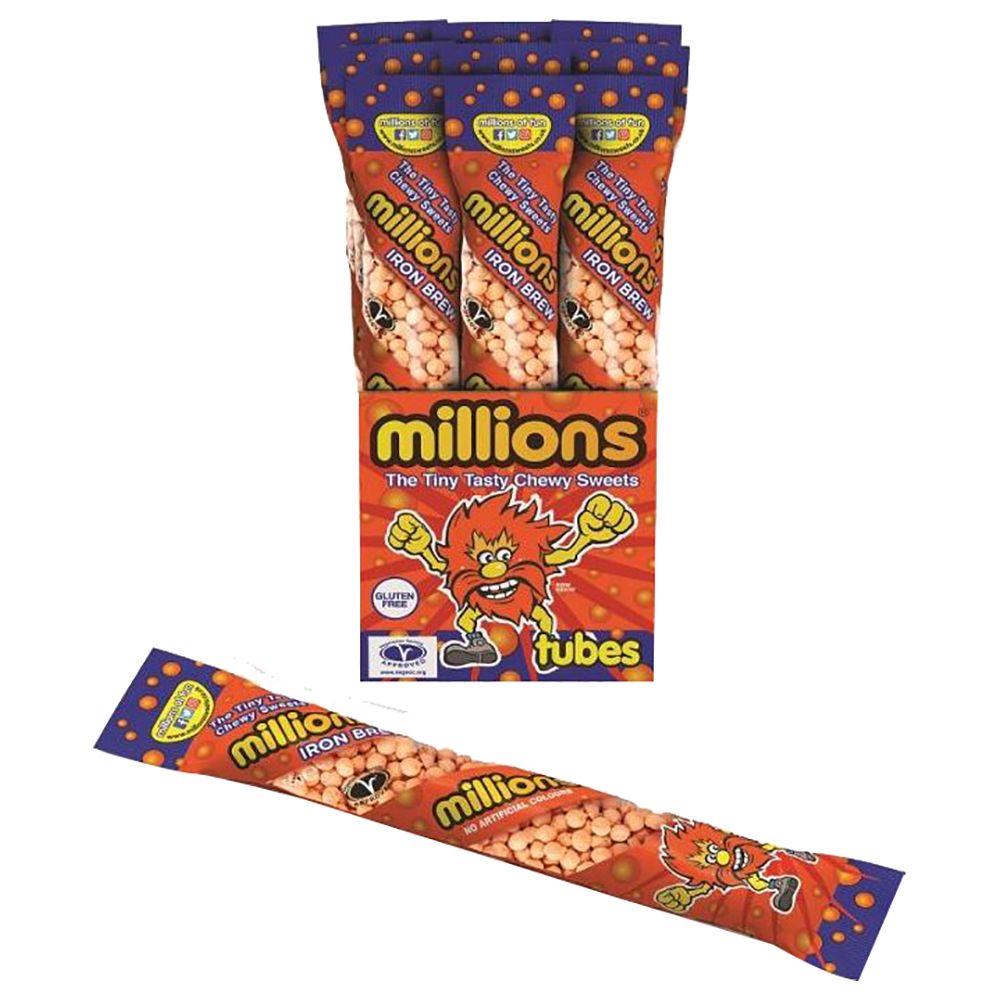MILLIONS IRON BREW TUBES 12x55G