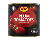 KTC ITALIAN PLUM PEELED TOMATOES 6x2.55KG