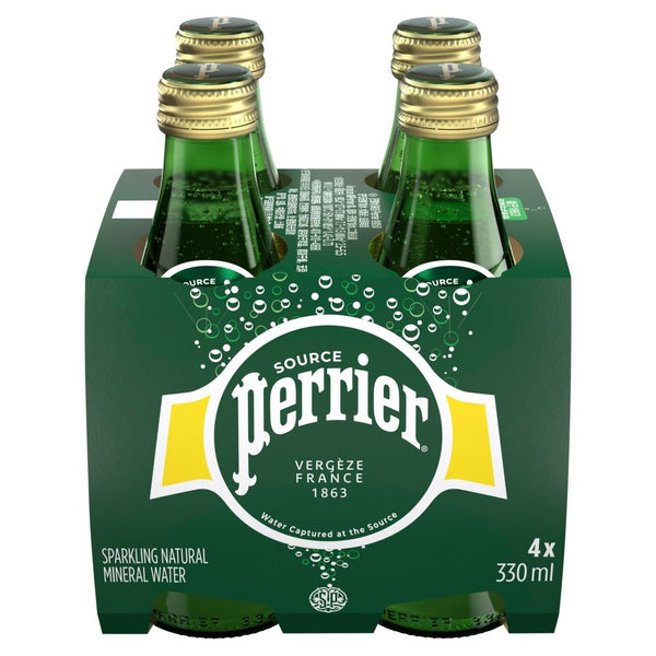 PERRIER WATER NRB 4 PACK 6x330ML